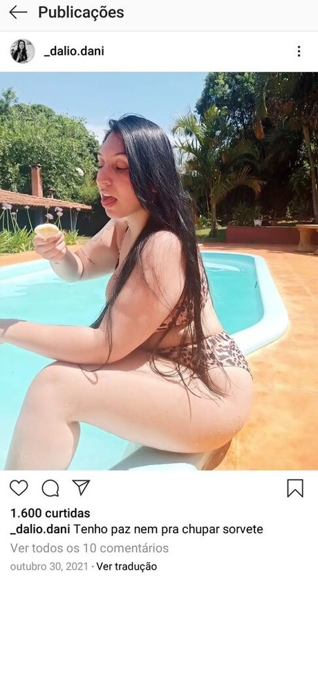 Foto desnuda filtrada de OnlyFans de Daliodani