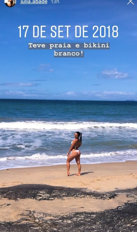 Foto desnuda filtrada de OnlyFans de Julia Abade