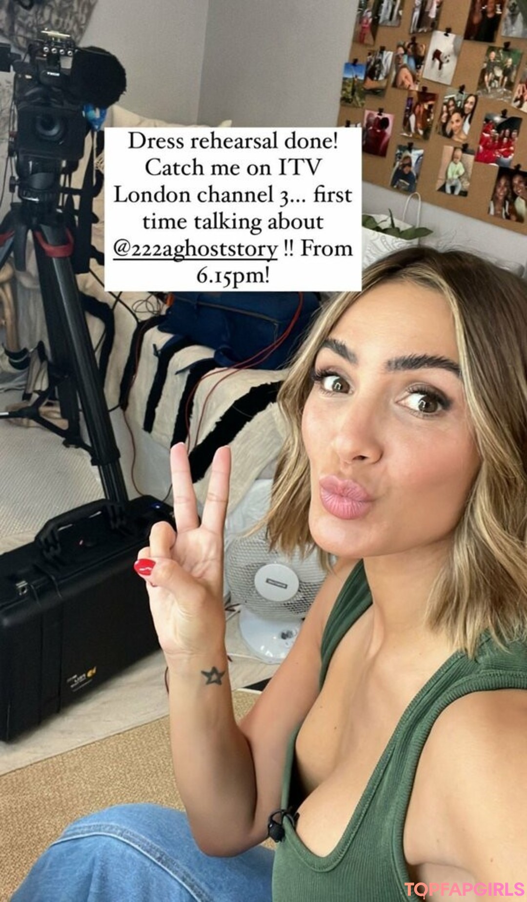 Foto desnuda filtrada de OnlyFans de Frankie Bridge #1139