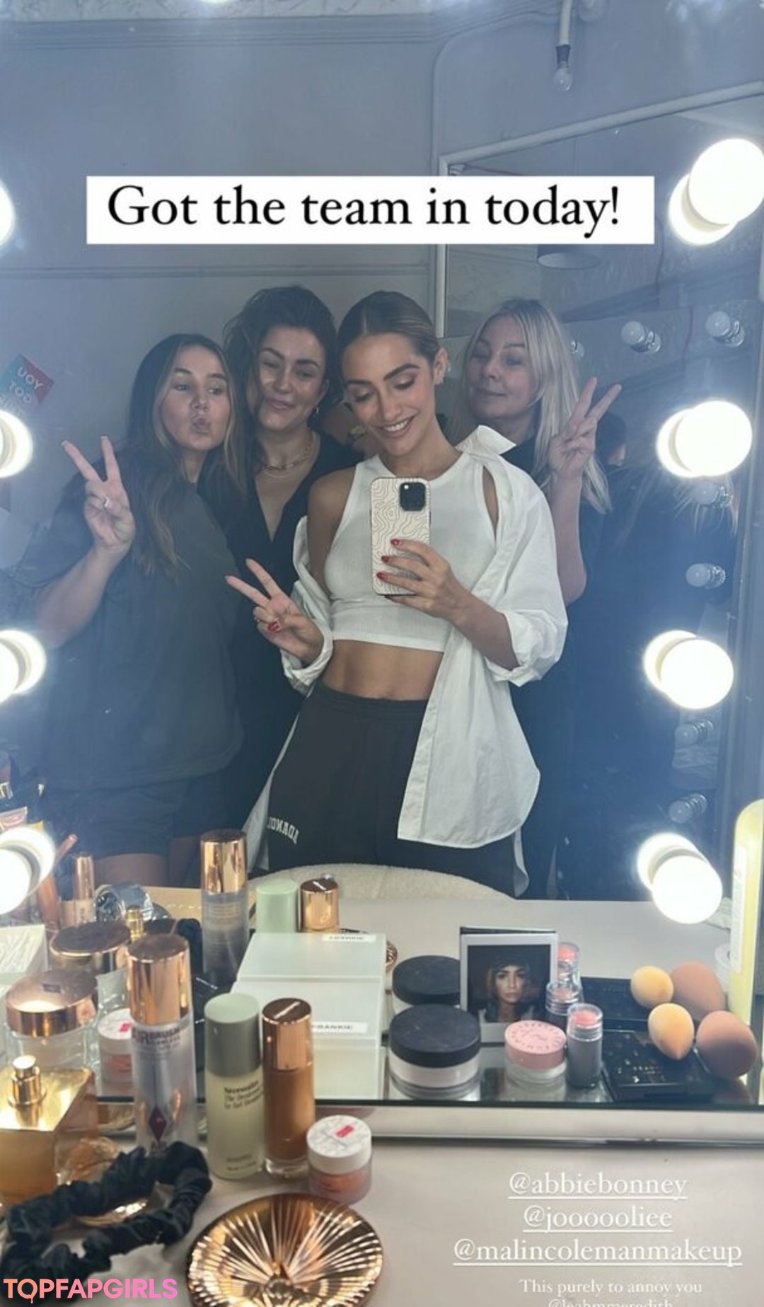 Foto desnuda filtrada de OnlyFans de Frankie Bridge #1166
