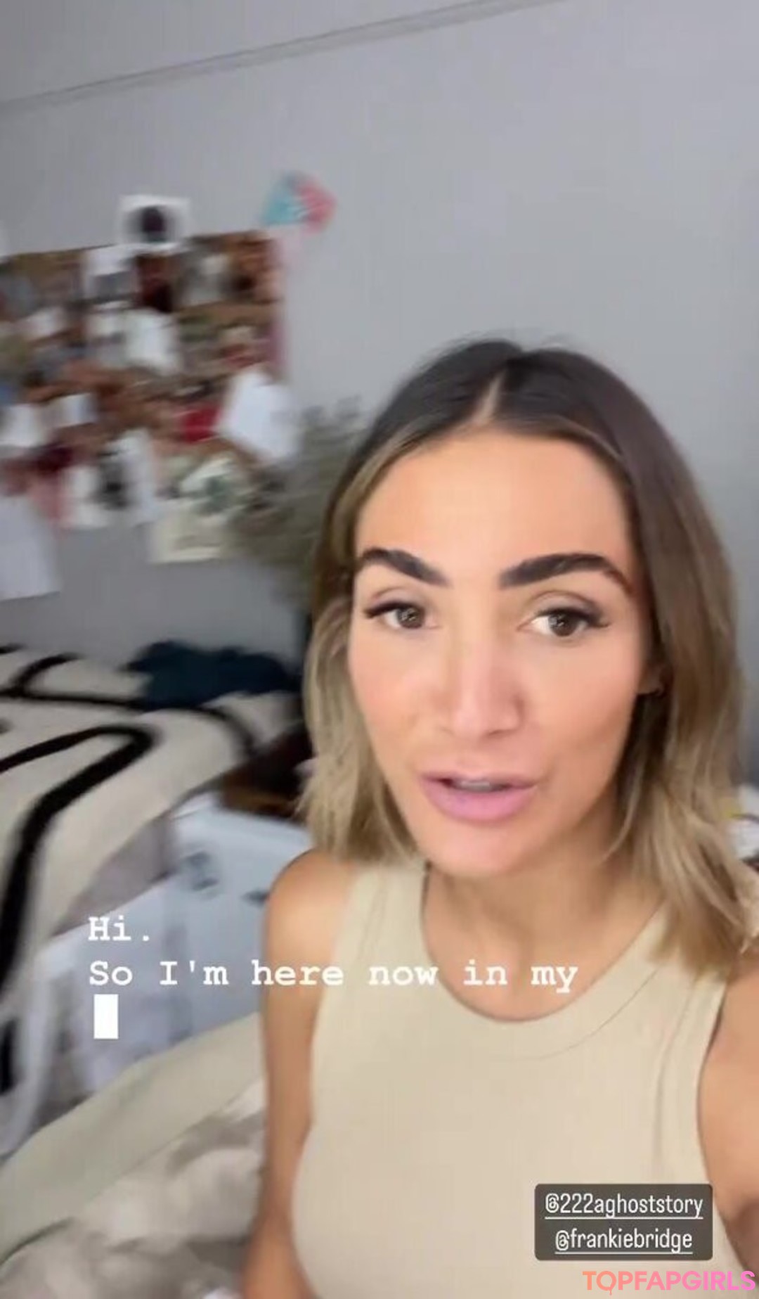 Foto desnuda filtrada de OnlyFans de Frankie Bridge #1356