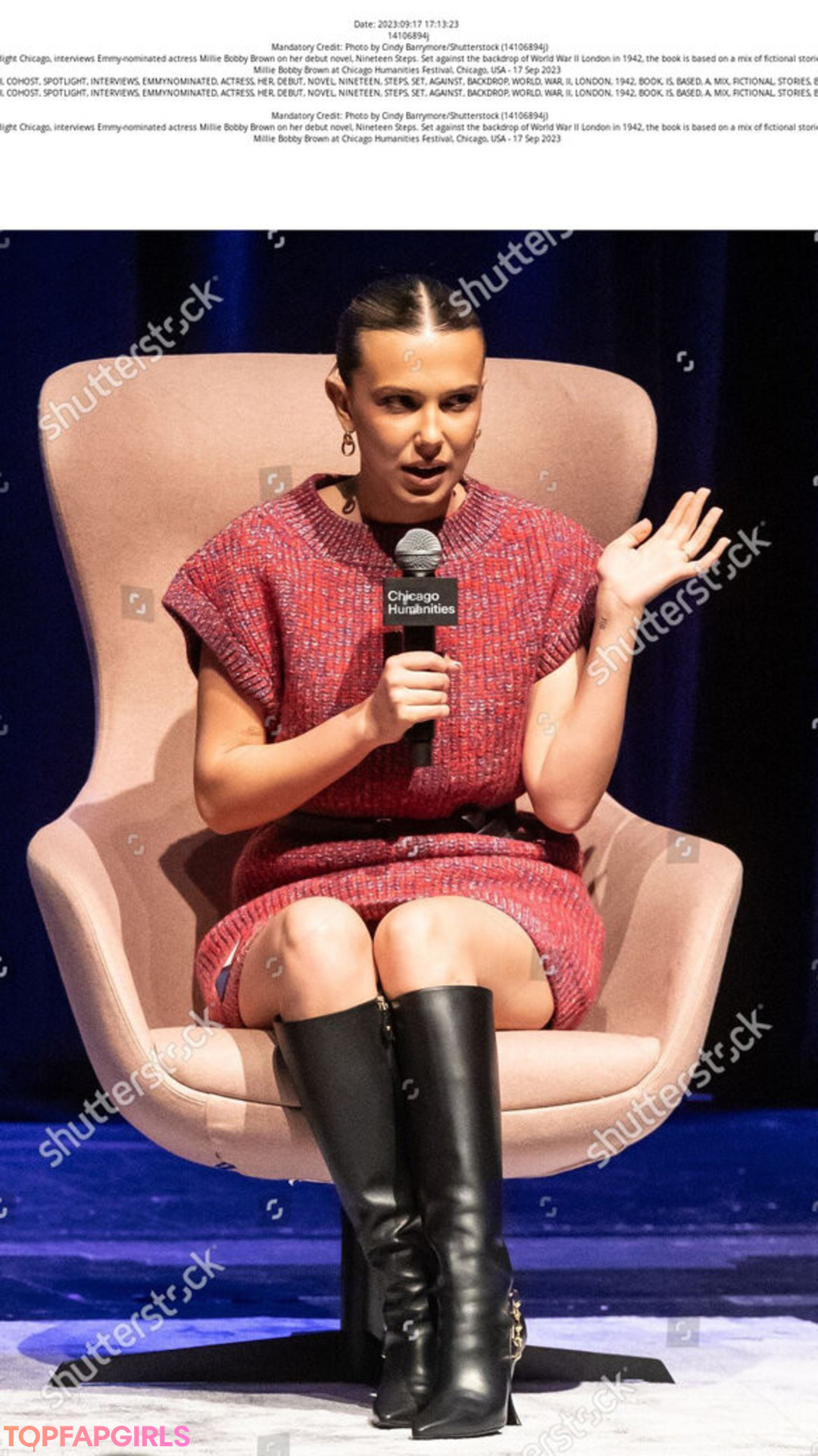Foto desnuda filtrada de OnlyFans de Millie Bobby Brown #1472