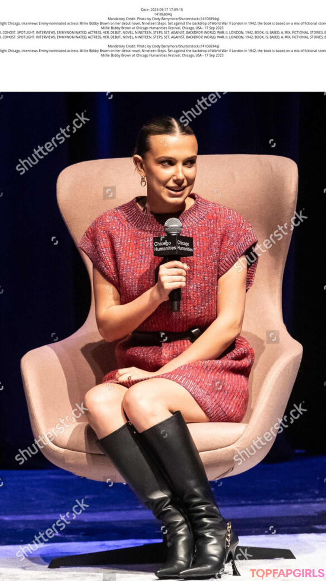 Foto desnuda filtrada de OnlyFans de Millie Bobby Brown #1476