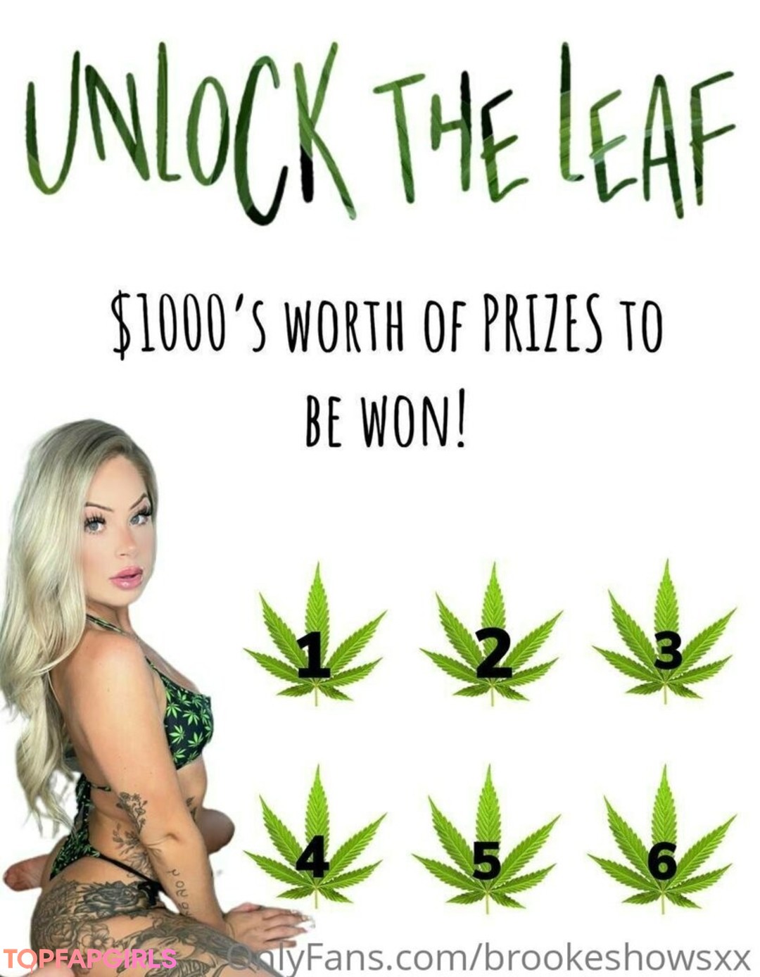 Foto desnuda filtrada de OnlyFans de Brookeshowsxx #1249