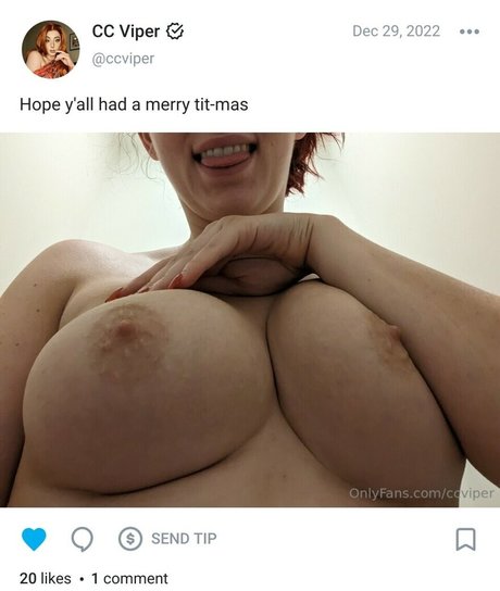 Foto desnuda filtrada de OnlyFans de Ccviper