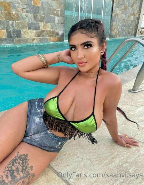 Foto desnuda filtrada de OnlyFans de Saanvisays