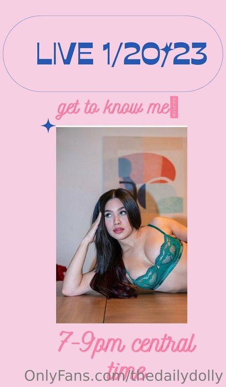 Foto desnuda filtrada de OnlyFans de Thedailydolly