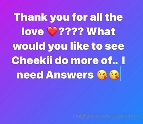 Cheekiifemme